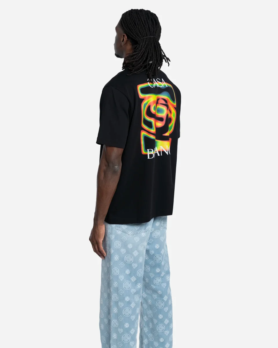 T-Shirt Heat Map Noir – Image 5