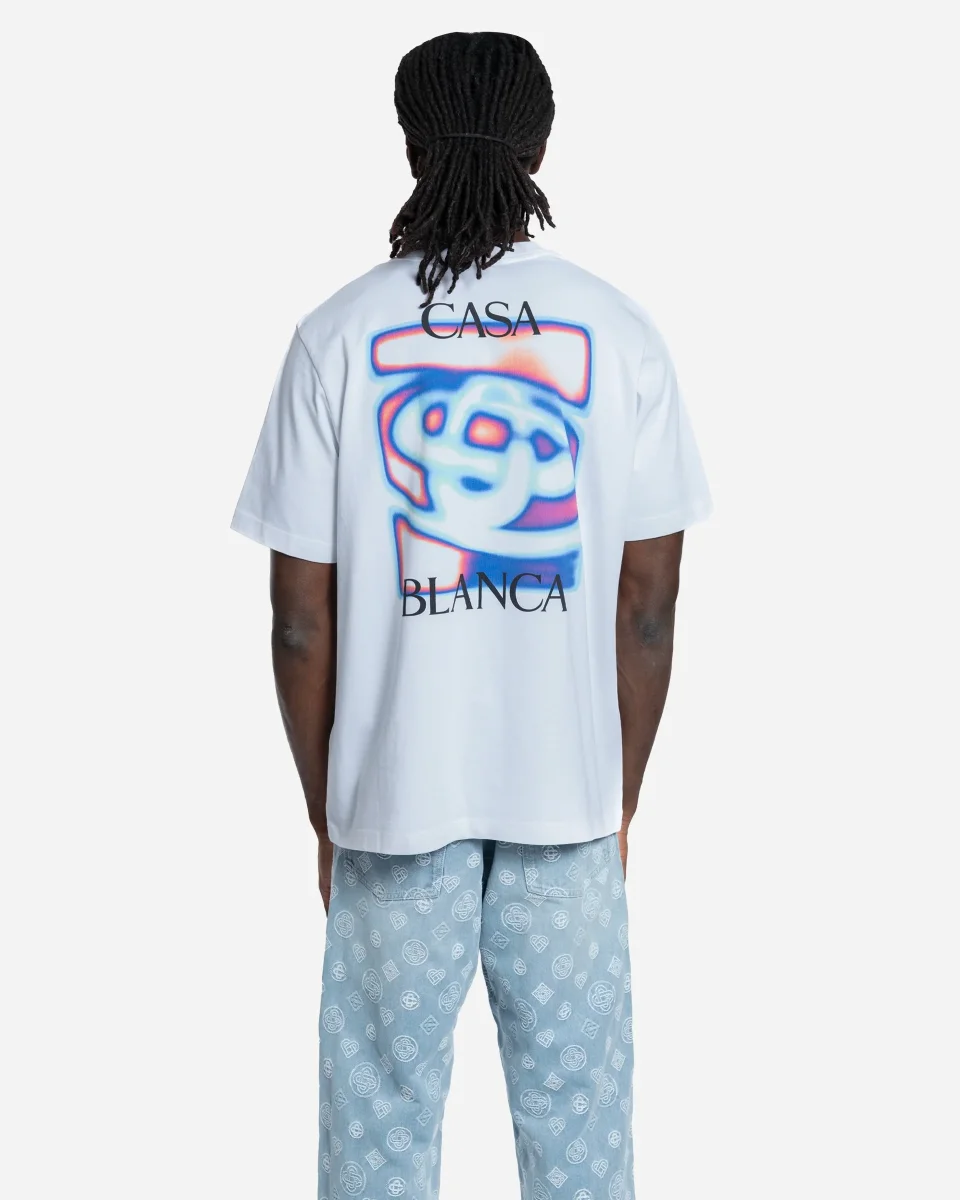 T-Shirt Heat Map Blanc