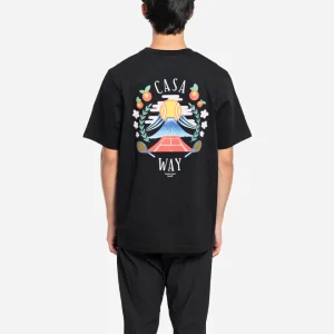 T-Shirt Casa Way Mountain Noir