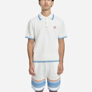 Polo Bouclé en Coton