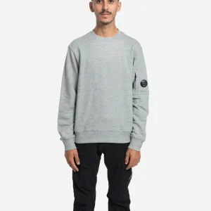 Pull à Col Ras du Cou en Coton Brossé