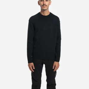 Pull à Col Ras du Cou en Laine Lambswool GRS