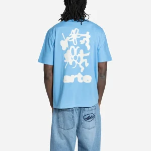 T-Shirt Blurry Back Print