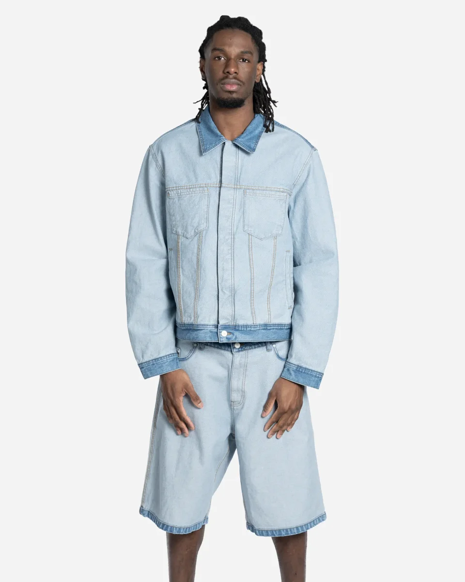 Veste Denim Déstructurée