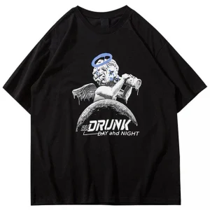 T-Shirt Oversize "Drunk"