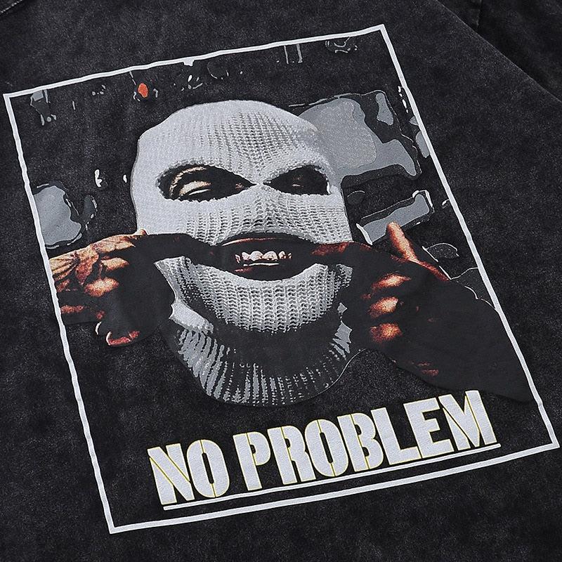 T-Shirt Oversize "No Problem" – Image 4