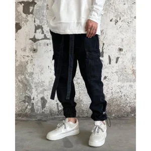 Pantalon Cargo en Jean "Isono"