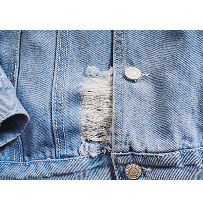 Veste en Jean "Beware" – Image 4