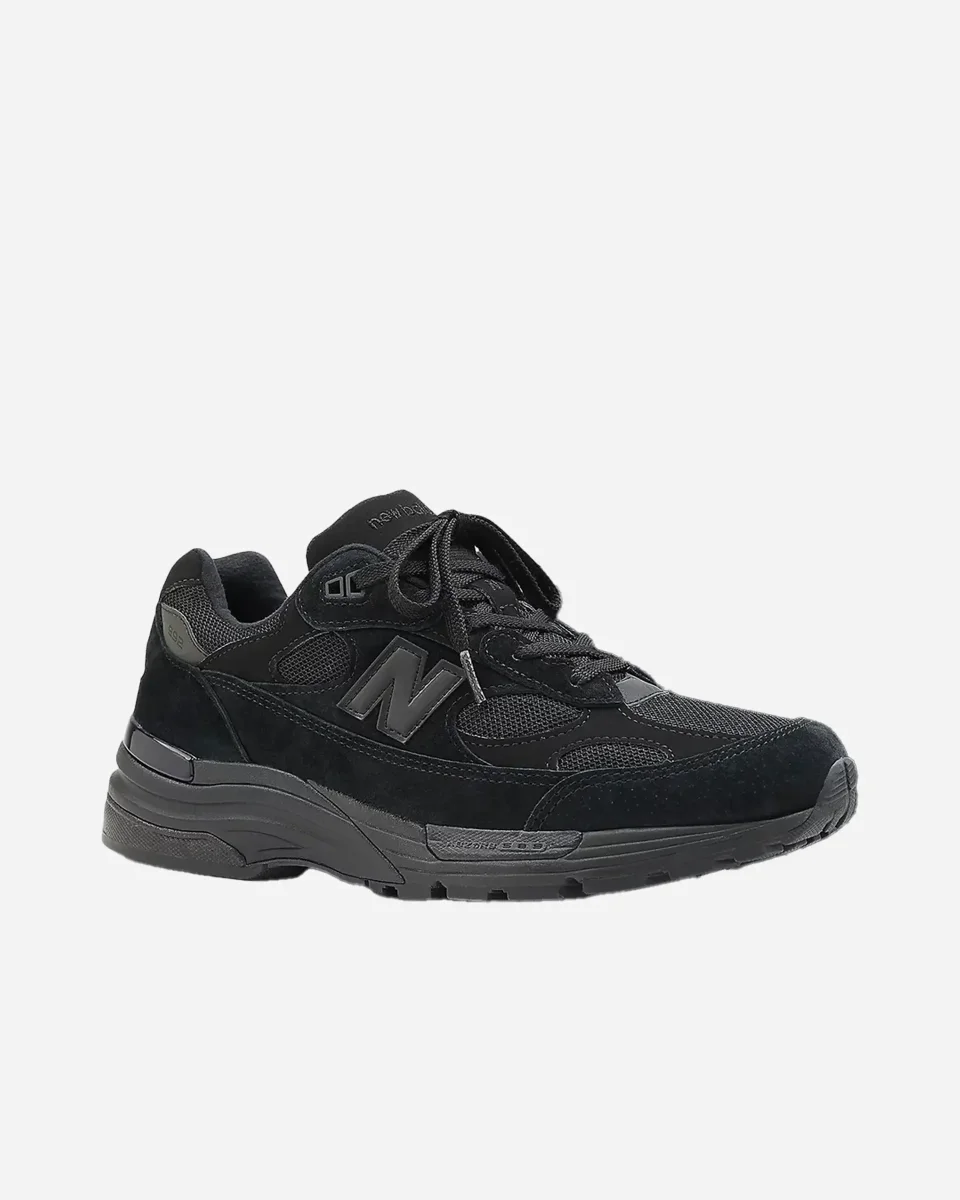 New Balance 992 Triple Black – Image 3
