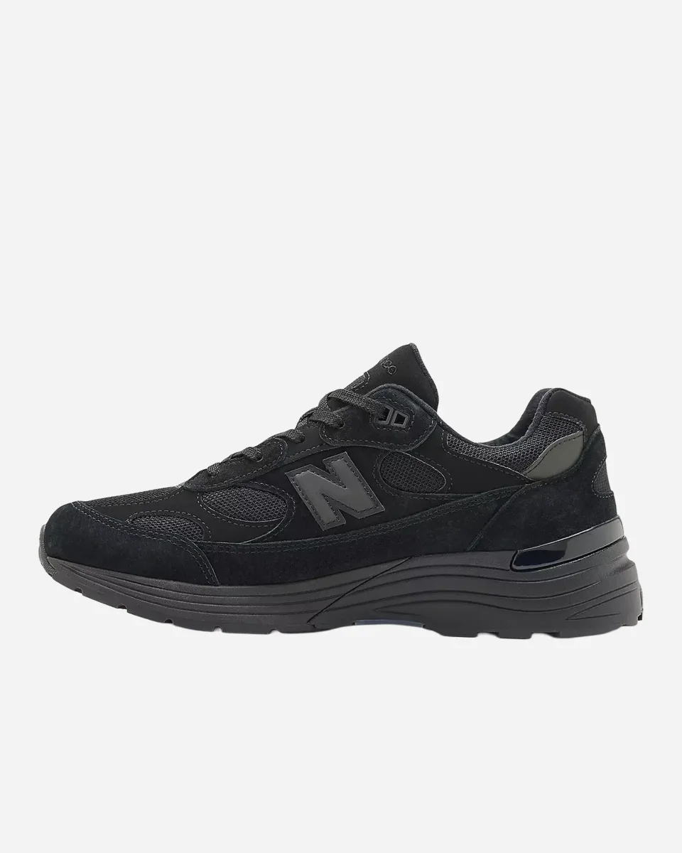 New Balance 992 Triple Black – Image 4
