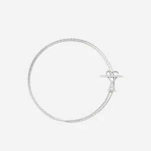 Collier Chaîne Ami de Coeur 2 En 1 En Laiton