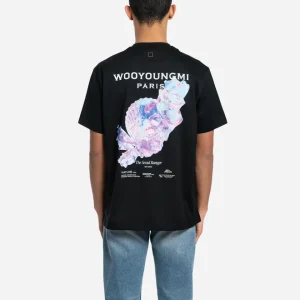 T-Shirt à Imprimé Corail