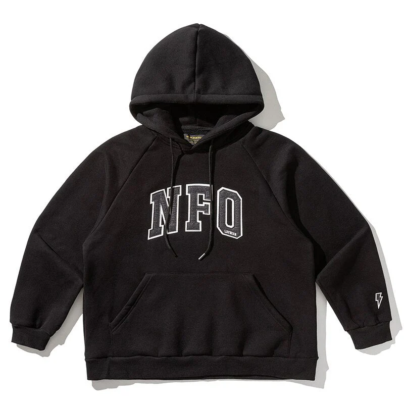 Hoodie Noir Homme – Image 2