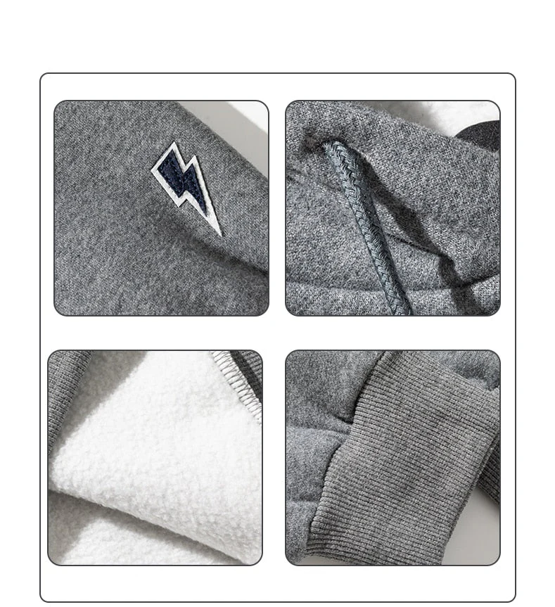 Hoodie Noir Homme – Image 8