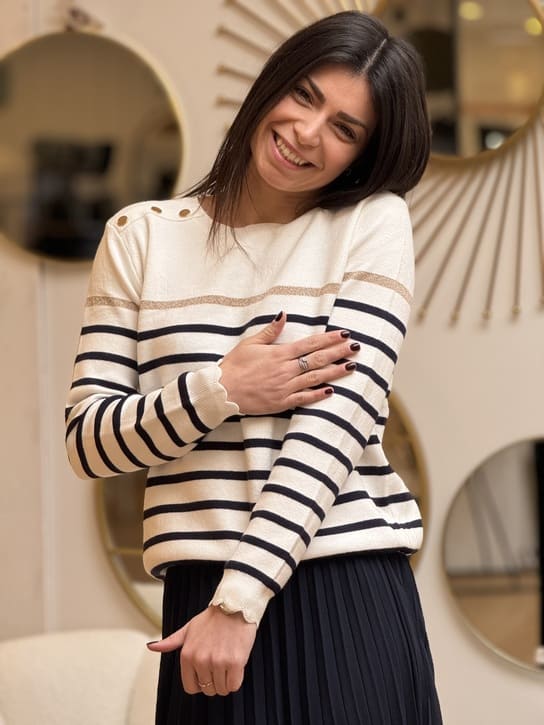 Pull marinière Linette – Image 6