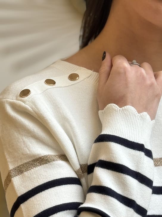 Pull marinière Linette – Image 8