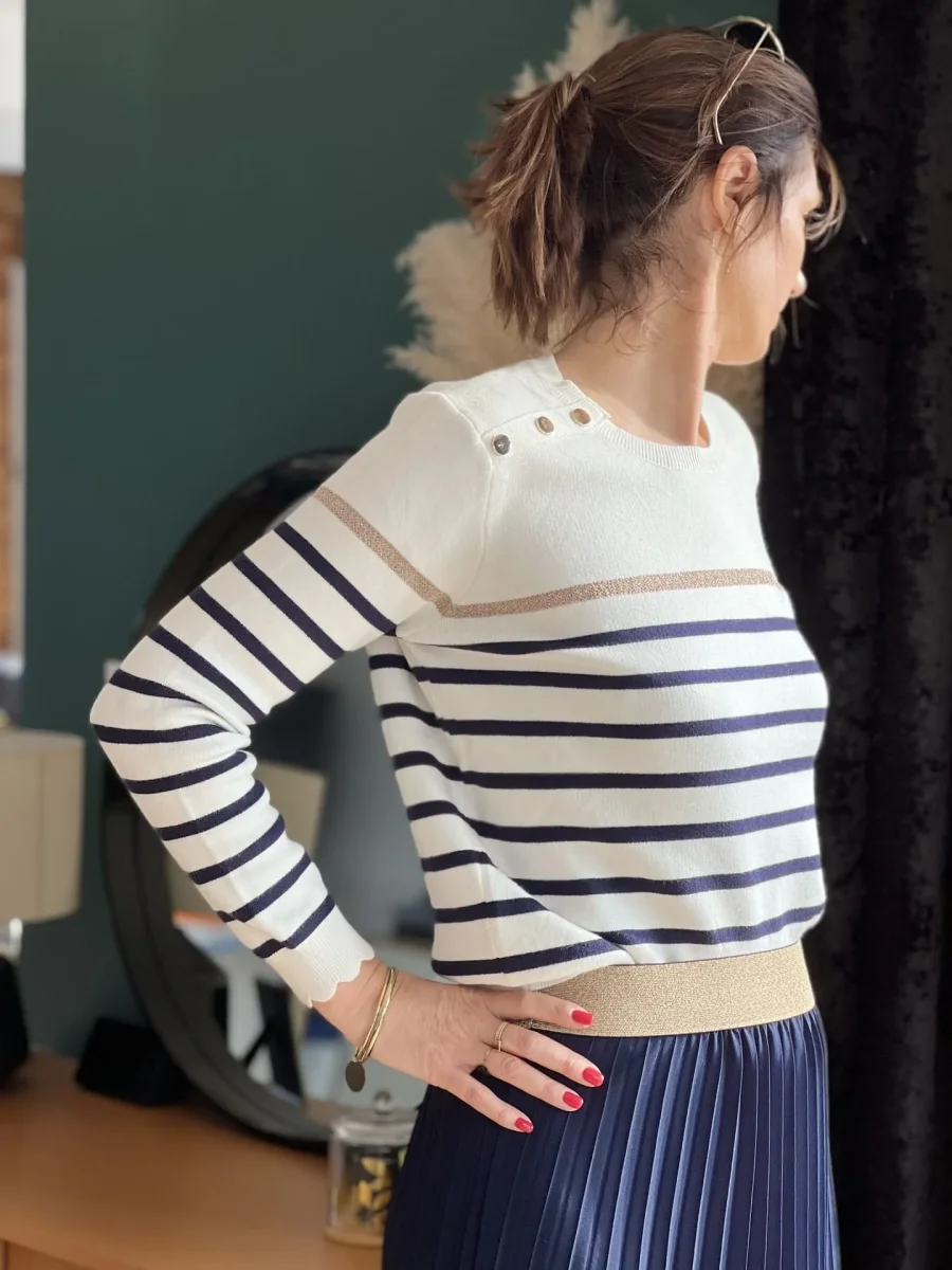 Pull marinière Linette – Image 5