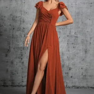 Robe terracotta automne