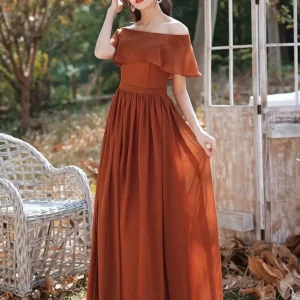 Tenue terracotta femme