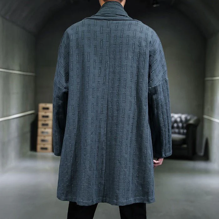 Veste Longue Kimono Homme – Image 3